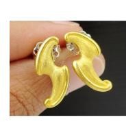 ราคา ต่างหู Prima Gold ทอง24K ลายโค้ง สายฟ้า งานสวยมาก นน. 5.48 g (7341776)