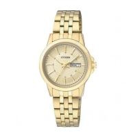 ราคา นาฬิกา CITIZEN Lady classic ควอทซ์ EQ0603-59P เรือนทอง (6693841)