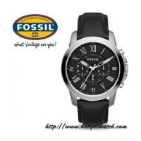 ราคา นาฬิกา Fossil รุ่น FS4812 Grant Chronograph Leather Watch - Black สินค้าใหม่ ของแท้ พร้อมใบรับประกัน (6193872)