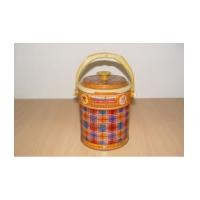 ราคา กระติกน้ำจิ๋วลายสก็อตเก่าโบราณ สำหรับสะสม (7018395)