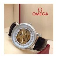 ราคา Omega Skeleton Watch สายหนัง (6064530)