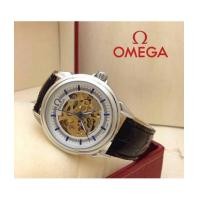 ราคา Omega Skeleton Watch สายหนัง (6064528)