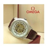 ราคา Omega Skeleton Watch สายหนัง (6064527)