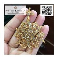 ราคา จี้บินตังเพชรซีกโบราณ สภาพสวย งานโบราณแท้ จี้บินตัง/เข็มกลัดเพชรซีกโบราณ งานเปอรานากันเก่าแท้ (7314157)