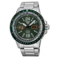 ราคา SEIKO 5 Sports Aviator SRP349K1 green dial (5984999)