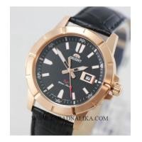 ราคา นาฬิกา Orient SP Sport ควอทซ์ FUNE9001B0 pinkgold สายหนัง (5177071)
