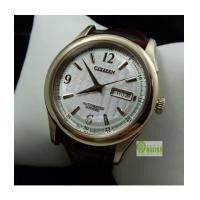 ราคา นาฬิกา CITIZEN Automatic Vintage Pinkgold sapphire NH8316-06A สายหนัง (2097742)