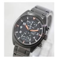 ราคา นาฬิกา SEIKO sport Chronograph SNN237P1 black ip (4741508)