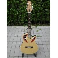 ราคา กีต้าร์โปร่ง ไฟฟ้า หลังเต่า Plato ทรงOvation Guitar - Cutaway 38 นิ้ว (5307017)