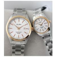 ราคา นาฬิกาคู่ ALBA gent-lady AG8396X1 และ AH7A34X1 (6096772)