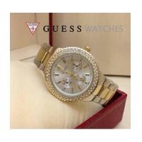 ราคา Guess 2k พิงค์ หน้าปัดสามวง ขอบเพชร (6043281)
