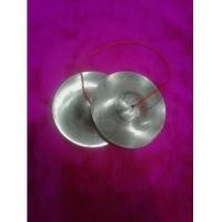 ราคา ฉาบเล็ก ขนาด 5 นิ้ว ใช้ในวงฉิ่ง ฉาบ กรับ โหม่ง เครื่องดนตรีประเภทตี มีเสียง ฉิ่งฉับ และฉาบเล็กราคา ถ (6458512)