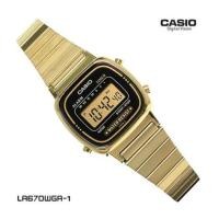 ราคา CASIO Digital Gold tone รุ่น LA670WGA-1DF (5860264)