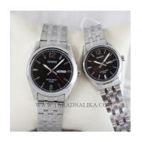 ราคา นาฬิกาคู่ ชายหญิง CASIO quartz MTP-1335D-1AVDF และ LTP-1335D-1AVDF (5144903)