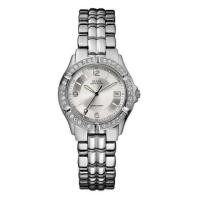 ราคา Pre Order ส่งฟรี EMS - นาฬิกาผู้หญิง GUESS สายแสตนเลสสีเงิน (4976467)