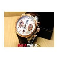 ราคา M0387 Tag Heuer Grand Carrera Chronograph Calibre 17 PinkGold Mens Mirror REF.CAV511C.FC6231 (4584903)