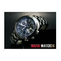 ราคา M0294 นาฬิกา Tag Heuer Link Calibre 16 Day-Date chronograph Dial Black Mirror (4409095)