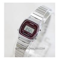 Casio Digital Classic Lady Silver Tone (LA670WA-4)
