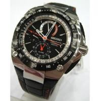 ราคา seiko sportura chronograph perpetual รุ่นใหม่ล่าสุด ปฏิทินธาวร ปลุกได้ สายหนัง (2699599)