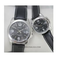 ราคา นาฬิกา CASIO คู่ชายหญิง สายหนัง MTP และ LTP-1314L-8AVDF (4667776)