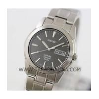 ราคา นาฬิกา SEIKO titanium sapphire SGG731P1 black dial (2071183)