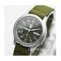 ราคา SEIKO 5 Automatic millitary SNK805K2 สายผ้าสีเขียว (2053634)