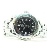ราคา Tag heuer link Lady size หน้าดำ ฝังเพชร Quartz (4652335)