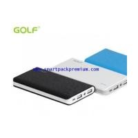 ราคา Power Bank/แบตเตอรี่สำรองแบบพกพา - GOLF รหัส G-12, 6000 mAh. (6475010)