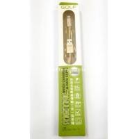 ราคา สายชาร์จ GOLF Metal lightning Quick Charge and Data Cable สำหรับมือถือ iphone 5,6 สีทอง (6361060)