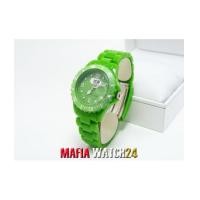 ราคา MF3184 นาฬิกา Ice-Sili เขียวสายพลาสติก ชนช็อปขนาดเท่าแท้ฮิตที่สุด (4554589)