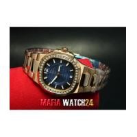 ราคา M0242 นาฬิกา Patek Philippe Ref.7010/1R Rose Gold Ladies\' Nautilus Diamond Blue Mirror AA (4411055)