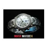 ราคา M0268 นาฬิกาTAG Heuer Link Chronograph Diamond Lady 33mm. Maria Sharapova REF : CJF1314.BA0580 . (4330629)