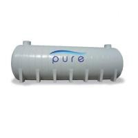 ราคา ถังบำบัดน้ำเสียไฟเบอร์กลาสเกรอะกรองรวมแบบเติมอากาศทรงแคปซูล PURE รุ่น PT-65FB ( 65,000 ลิตร ) (5521992)