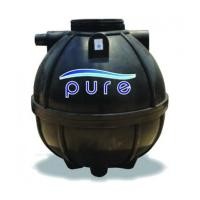 ราคา ถังบำบัดน้ำเสียไฟเบอร์กลาสทรงกลมเกรอะกรองรวมแบบเติมอากาศ PURE รุ่น PT-5000FB (5000 ลิตร) (5506845)