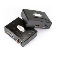 ราคา HDMI to VGA Converter with Audio (FY1322)(Black) (6133686)