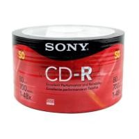 ราคา แผ่น CD-R 48X 700 MB SONY (แพ็ค 50 แผ่น) (6104689)