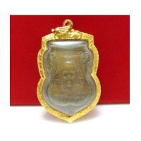 ราคา เหรียญเสมา 6 รอบ หลวงพ่อจง เนื้อทองแดง ปี 2487 เลี่ยมทอง ยกซุ้ม นน. 13.14 g (7056336)