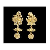 ราคา ต่างหู เพชรซีก กระจุก ระย้า ตุ้งติ้ง ทอง90 ทองเก่า งานโบราณ นน. 7.65 g (7203254)