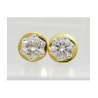 ราคา ต่างหู เพชรเดี่ยว ฝังเตย 2 เม็ด 0.94 กะรัต ทอง90 เพชรสวย เล่นไฟ วิ้ง วิ้ง นน. 3.25 g (7199822)