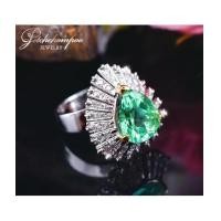 ราคา แหวนมรกตโคลัมเบีย 5.06 กะรัตล้อมเพชร (7100331)