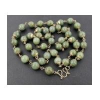 ราคา สร้อยคอ เม็ดประคำ หยก รอบเส้น นาก40 งานเก่า หลุดจำนำ นน. 47.59 g (7213737)