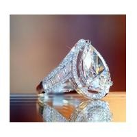 ราคา แหวนเพชรหยดน้ำ 4.21 กะรัตล้อมเพชร (7082944)