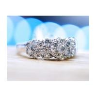 ราคา แหวนเพชรแถว หน้ากว้างน้ำ 100 (7076741)