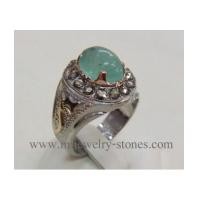 ราคา แหวนมรกตโคลัมเบียล้อมเพชรแท้เหลี่ยมลูกโลกแหวนโบราณ (4465362)