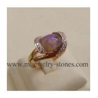 ราคา แหวนโอปอลประดับเพชรแท้ (4877115)