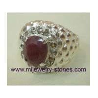 ราคา แหวนทับทิมแท้มาดากัสก้าร์ พลอยดิบ (ไม่เผา) ทับทิมเจียรนัยน้ำหนัก 6- 7กะรัต ล้อมเพชรแท้เหลี่ยมลูกโลก (3680815)