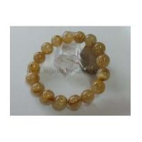 ราคา สร้อยข้อมือไหมทองบราซิล (Rutile quarts) เกรด AAA 12 มิล (6286492)