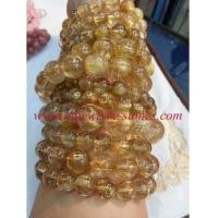 ราคา สร้อยข้อมือไหมทอง เกรด AAA หรือเกรดพรีเมี่ยมดีสุด ขนาด 10 มิล 12 มิล 14 มิล 16 มิล 18 มิล 20 มิล (6280177)