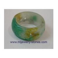 ราคา แหวนหยกพม่าแท้ (ฮก ลก ซิ่ว) (3710311)