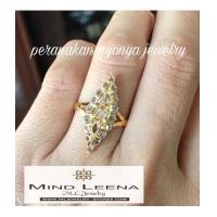 ราคา แหวนเพชรซีกโบราณ แหวนบาแยะ น้ำหนักรวม 2.5 กรัม (7295793)